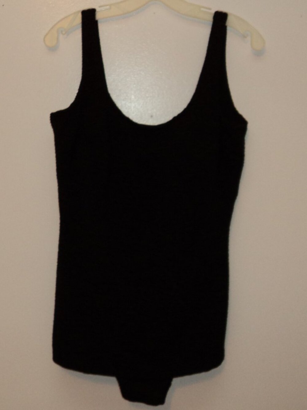 New Penbrooke Women's Plus 22W One Piece Swimsuit Black Padded Tummy Control Tag